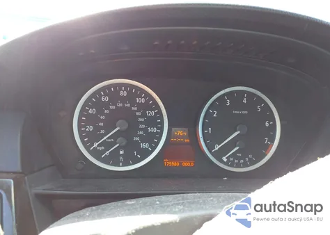 2006 BMW 530I из США, поврежденный, VIN WBANE73516CM43799